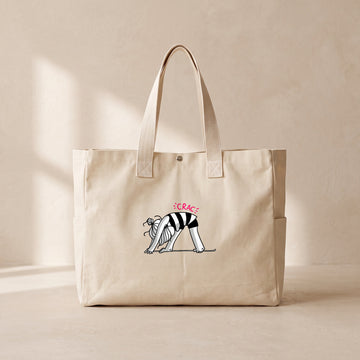 Crac - Çıtçıtlı Tote Bag