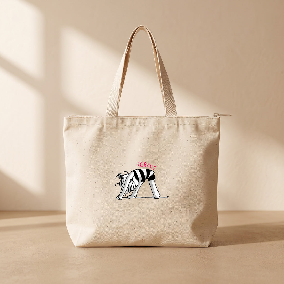 Crac - Fermuarlı Tote Bag