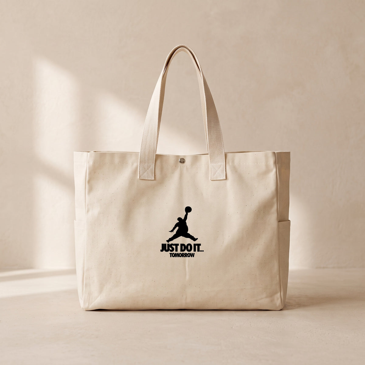 Do It Tomorrow - Çıtçıtlı Tote Bag