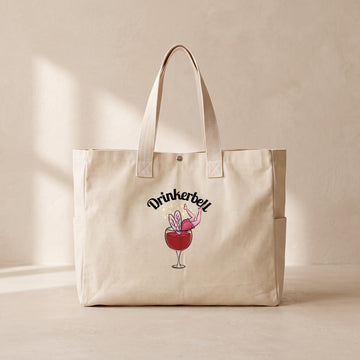 Drinkerbell - Çıtçıtlı Tote Bag
