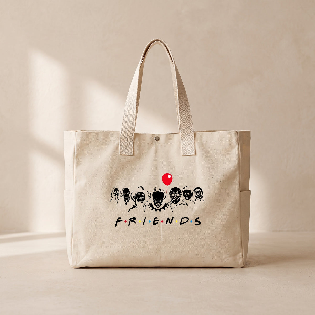 Friends - Çıtçıtlı Tote Bag