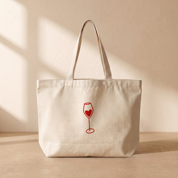 Glass of wine - Tote Bag