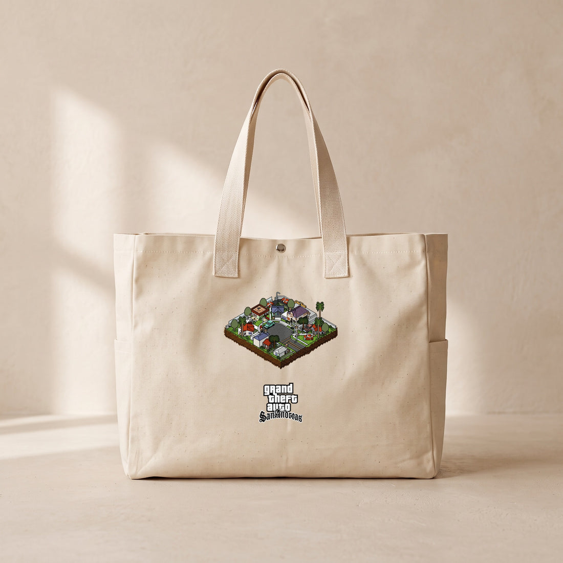 Grove Street - Çıtçıtlı Tote Bag