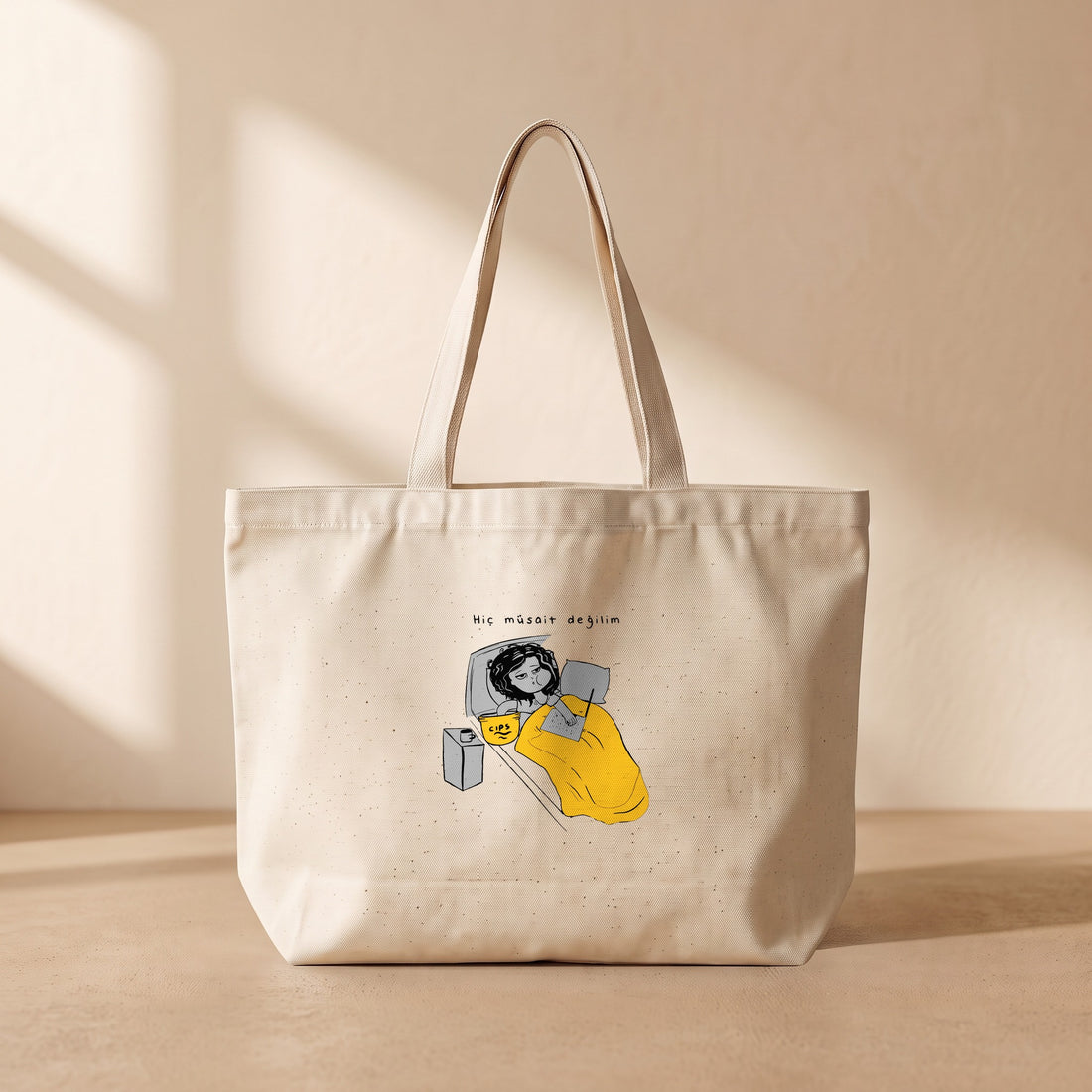 Hiç müsait değilim - Tote Bag