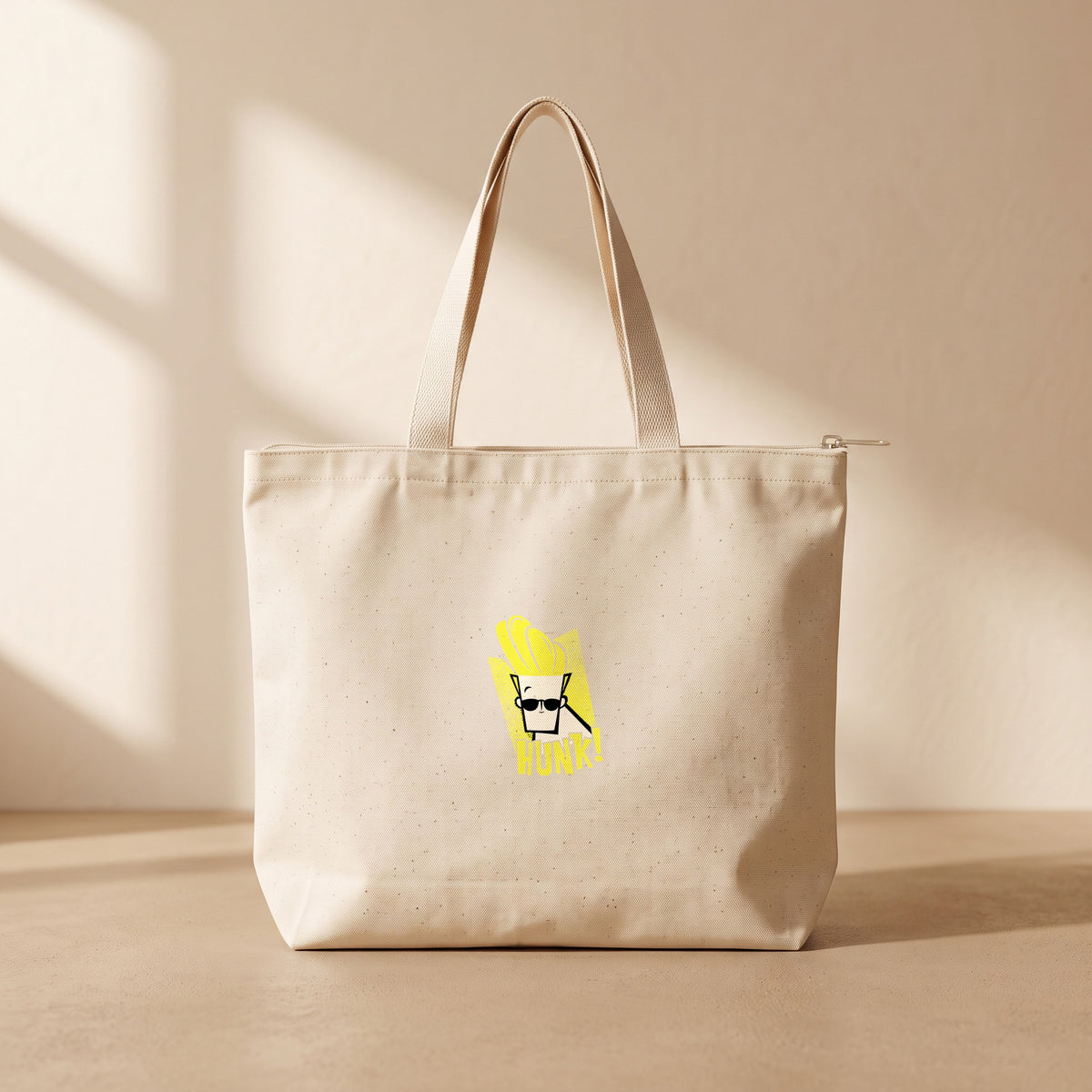 Hunk - Fermuarlı Tote Bag