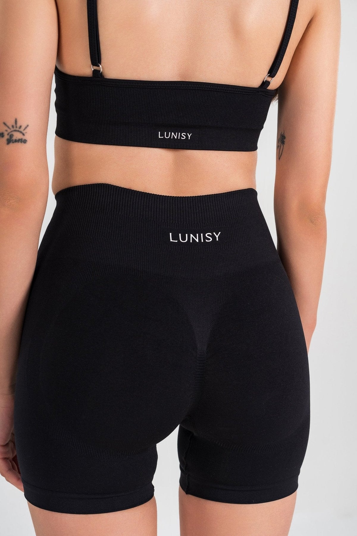 ICON ŞORT | BLACK Spor ve Günlük Kombin - LUNISY