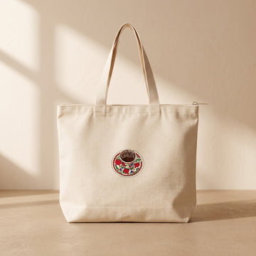 Kahve fincanı - Fermuarlı Tote Bag