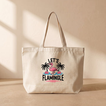 Lets Flamingle - Tote Bag