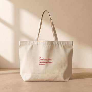 Lise günleri prime zamanımızmış - Tote Bag