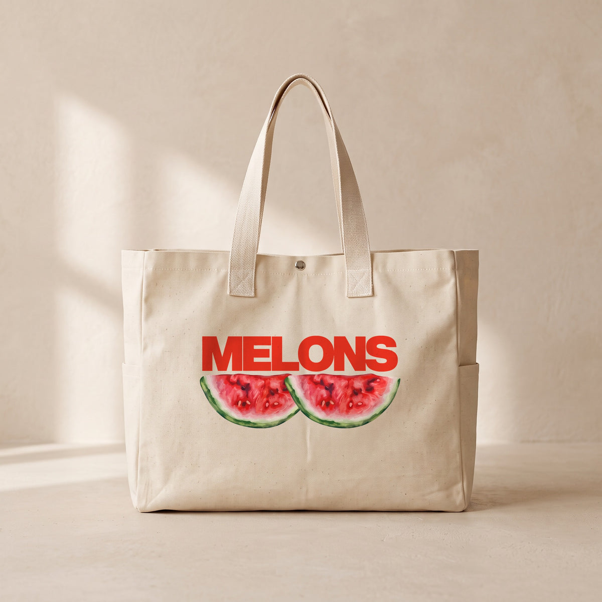 Melons - Çıtçıtlı Tote Bag