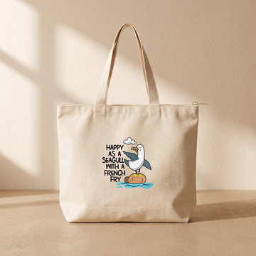 Mine - Fermuarlı Tote Bag