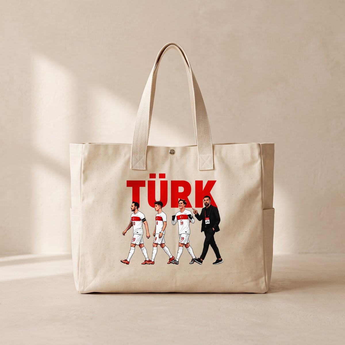 Miras - Çıtçıtlı Tote Bag