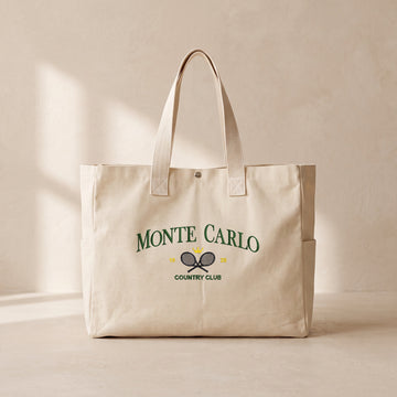 Monte Carlo - Çıtçıtlı Tote Bag