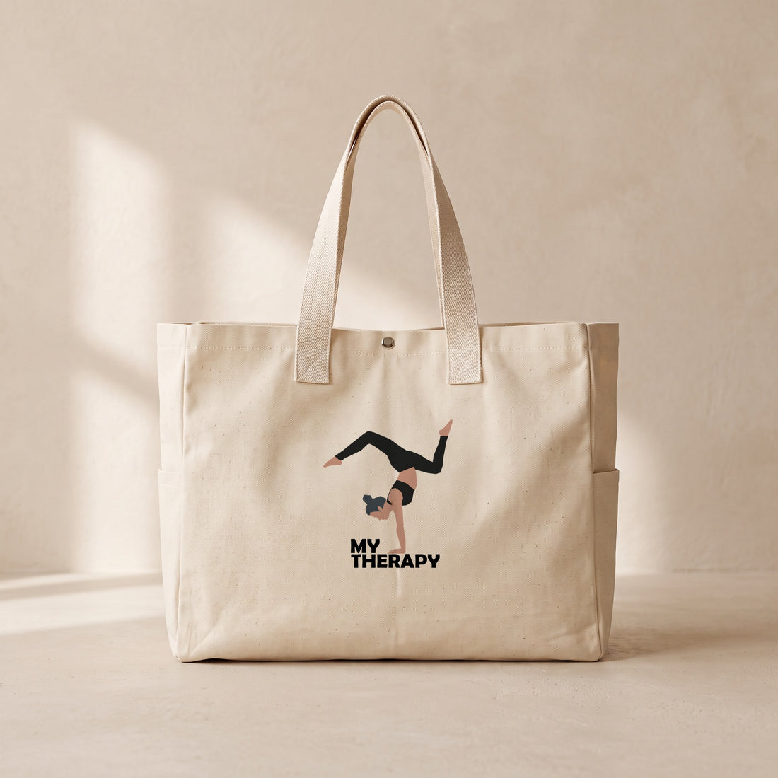 My Therapy - Çıtçıtlı Tote Bag
