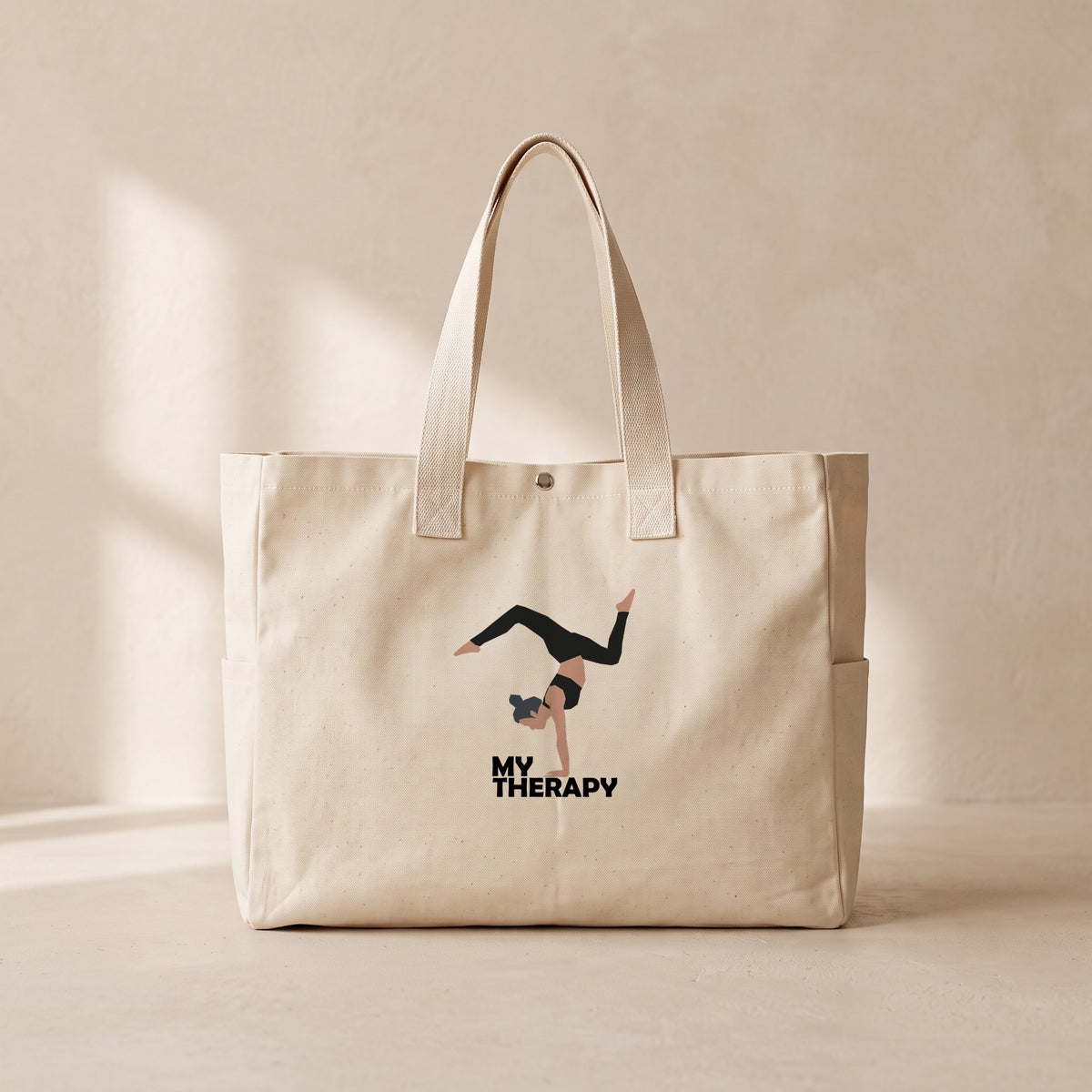 My Therapy - Çıtçıtlı Tote Bag