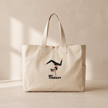 My Therapy - Çıtçıtlı Tote Bag