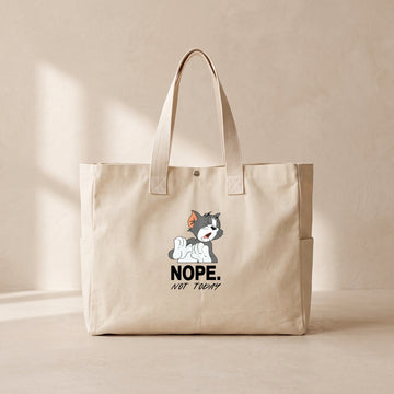 Not Today - Çıtçıtlı Tote Bag