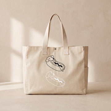 Real Hot Dog - Çıtçıtlı Tote Bag