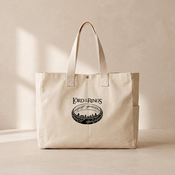 Ring - Çıtçıtlı Tote Bag