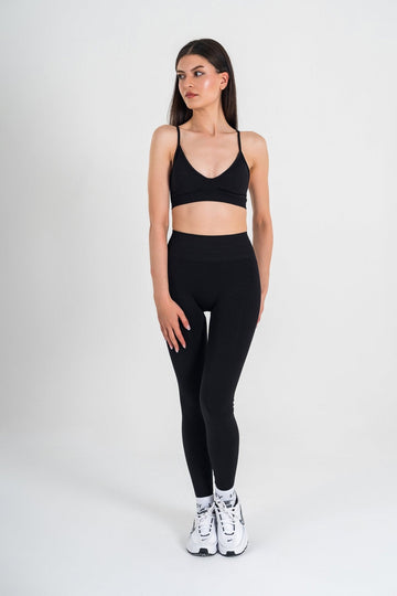 SCULPT TAYT | BLACK Spor ve Günlük Kombin - LUNISY