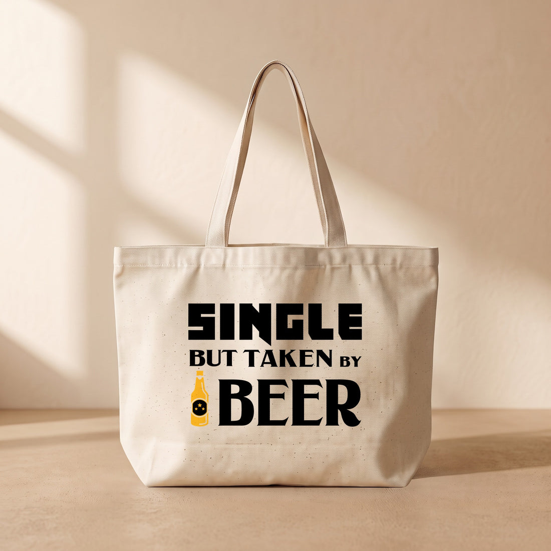 Single But Taken By Beer - Tote Bag