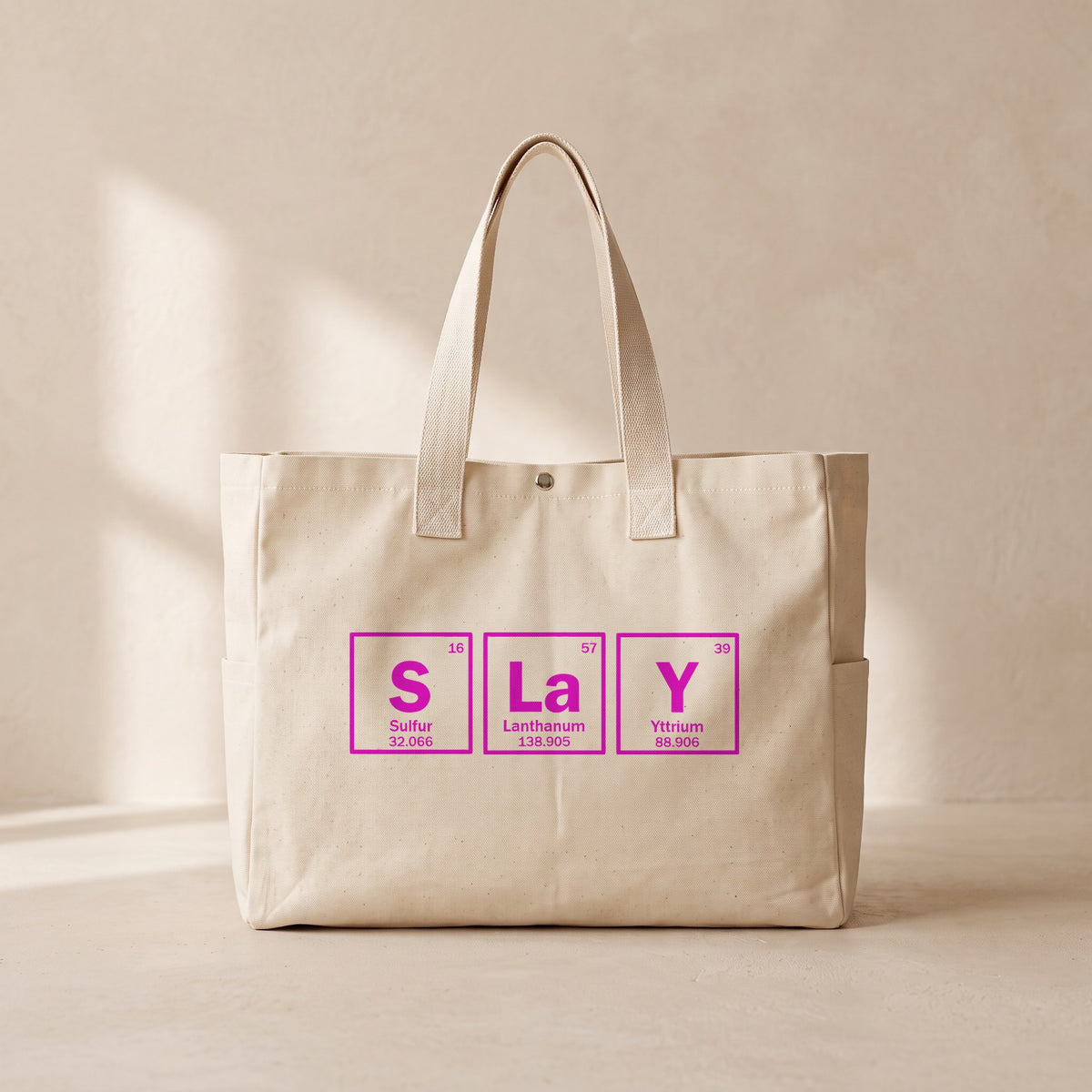 Slay - Çıtçıtlı Tote Bag