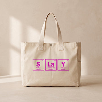 Slay - Çıtçıtlı Tote Bag