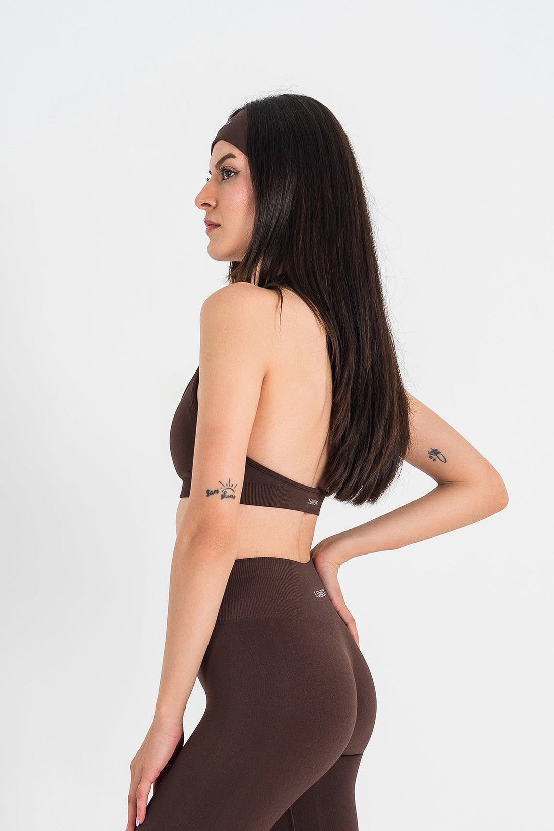 SOFT TOUCH BRA | COFFEE BEAN Spor ve Günlük Kombin - LUNISY