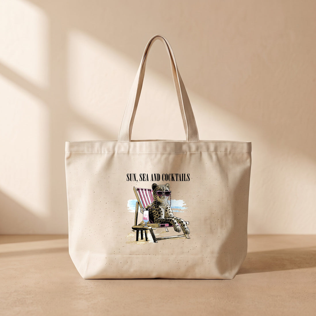 Sun Sea and Coctails - Tote Bag