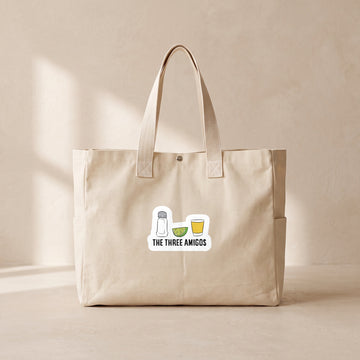 The Three Amigos - Çıtçıtlı Tote Bag