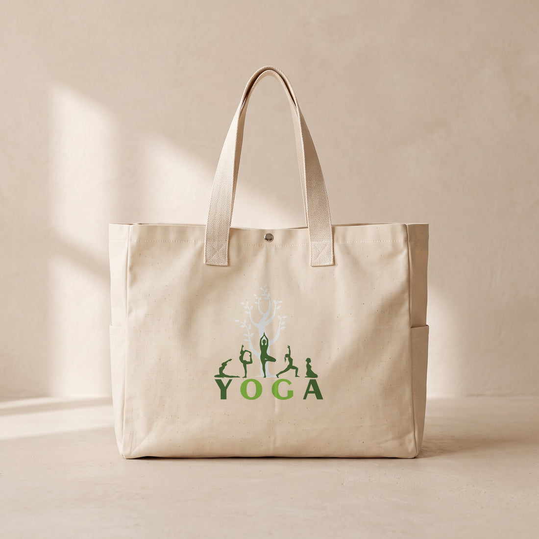 The Yoga Tree - Çıtçıtlı Tote Bag