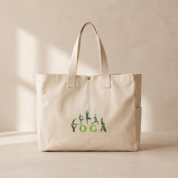 The Yoga Tree - Çıtçıtlı Tote Bag