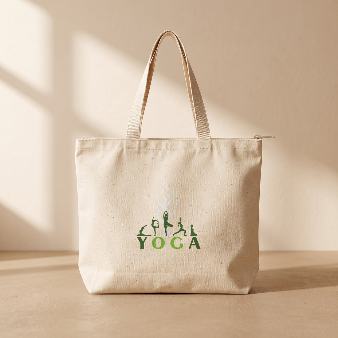 The Yoga Tree - Fermuarlı Tote Bag
