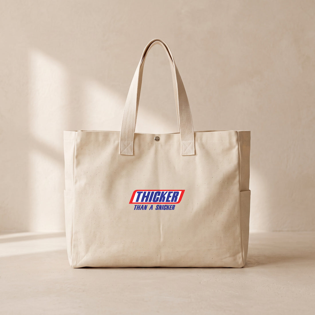 Thicker - Çıtçıtlı Tote Bag