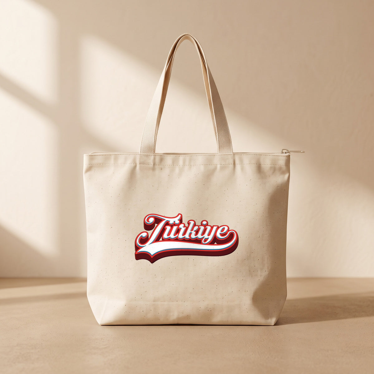 Türkiye 26 - Fermuarlı Tote Bag