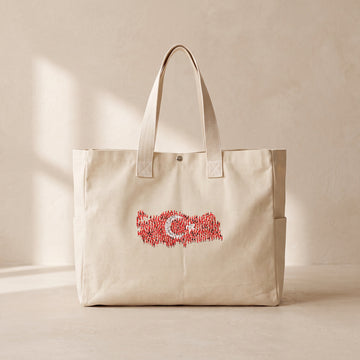 Türkiye - Çıtçıtlı Tote Bag