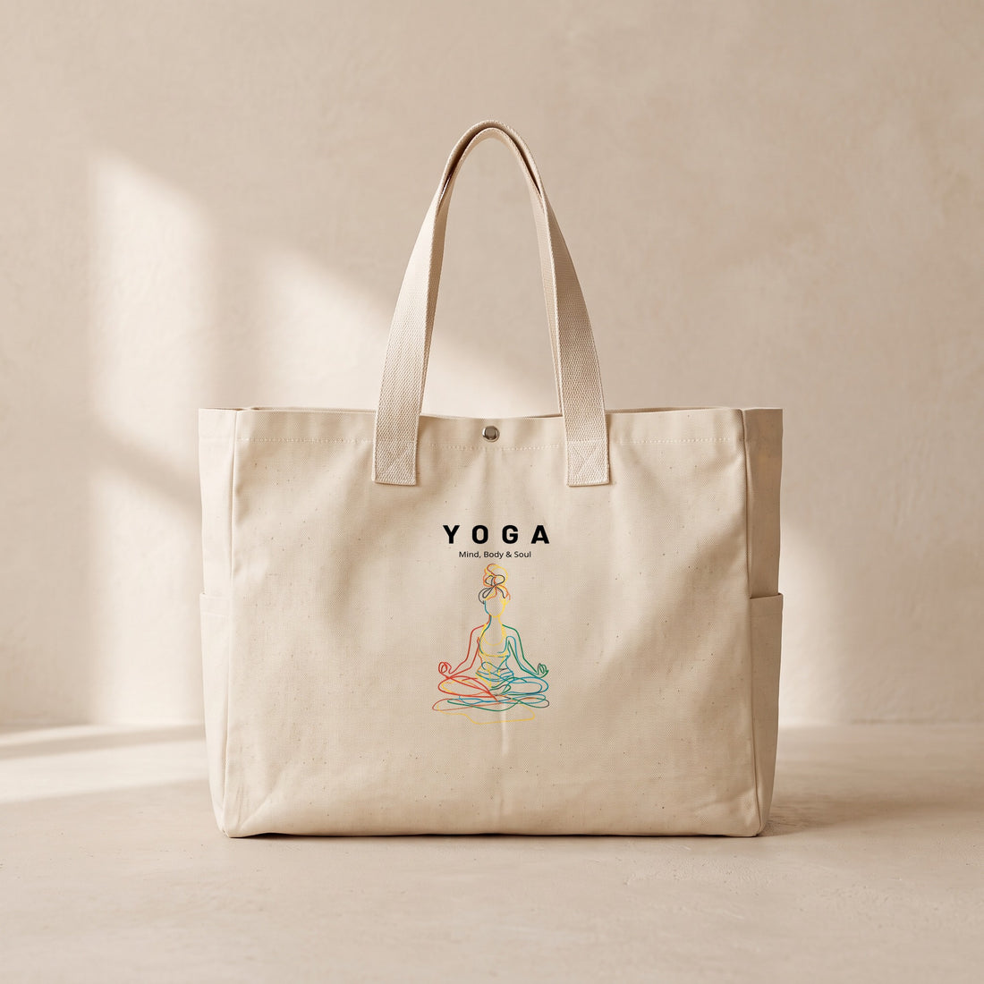 Yoga Spirit - Çıtçıtlı Tote Bag